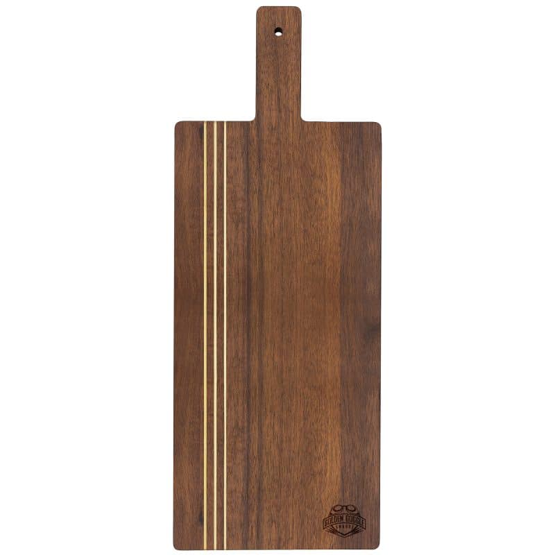 20" Rock & Branch® Dark Acacia Pinstripe Paddle Board
