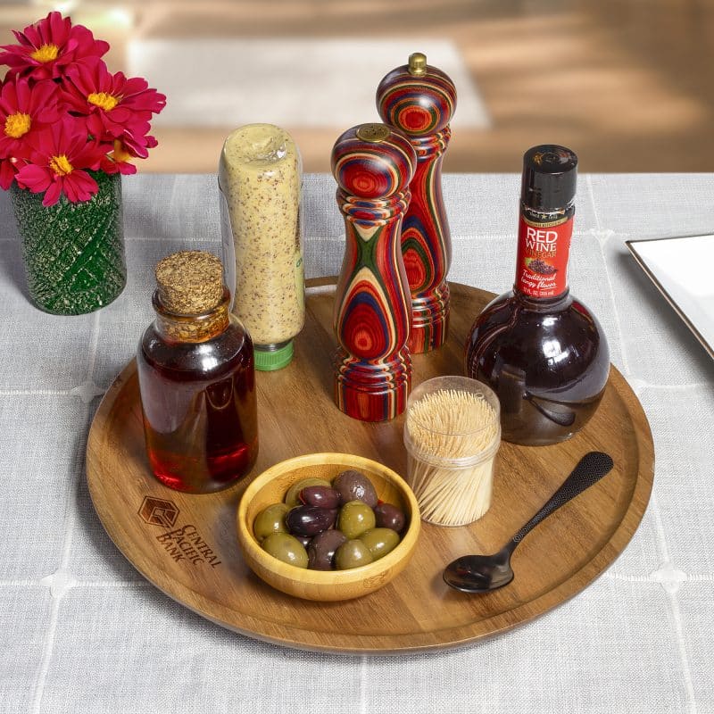 Acacia Lazy Susan - 2