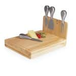 Asiago Cutting & Cheese Board w/Tuck Away Panel & 4 Cheese Tools - 7