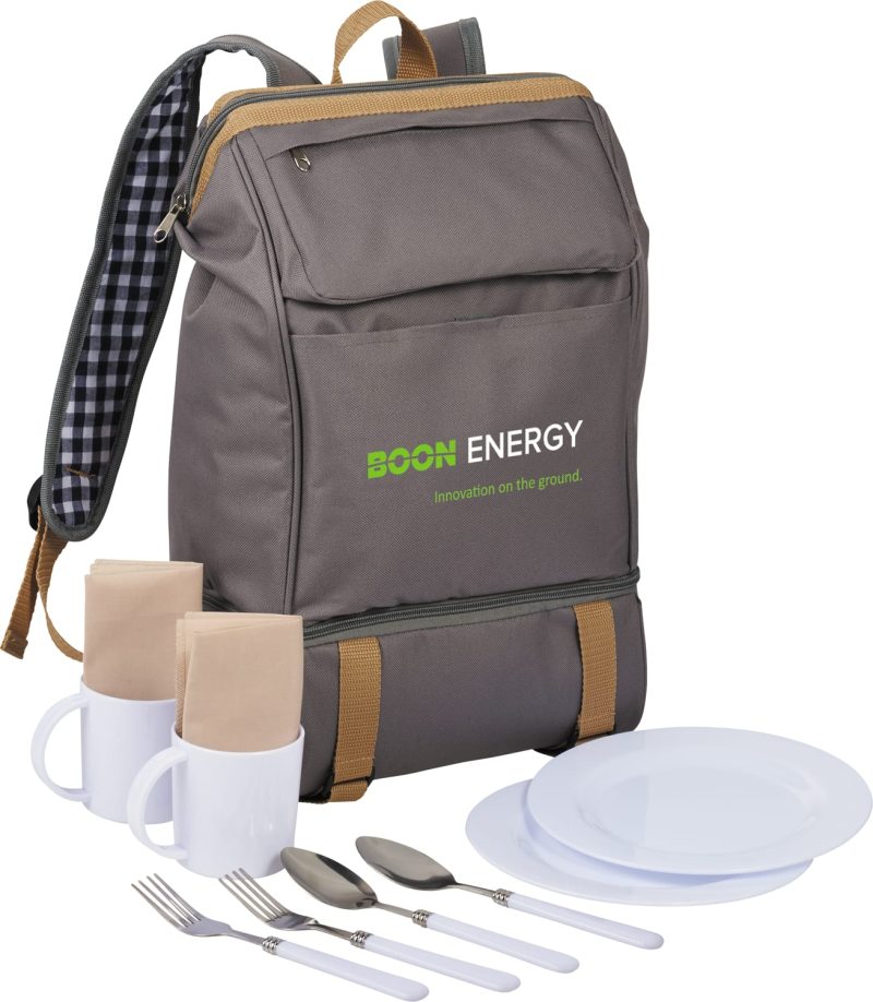 Cafe Picnic Backpack for Two - 4