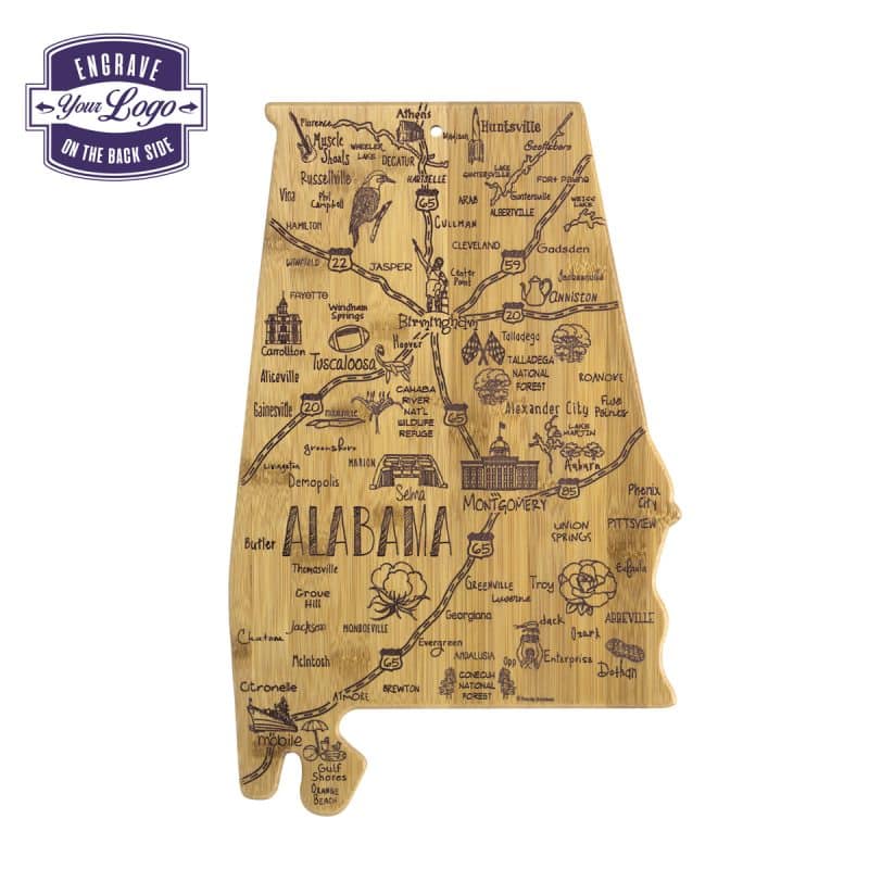 Destination Alabama Cutting & Serving Board - 3