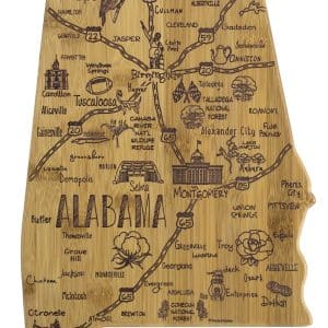 Destination Alabama Cutting & Serving Board