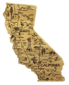 Destination California Cutting & Serving Board