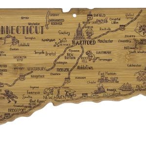 Destination Connecticut Cutting & Serving Board