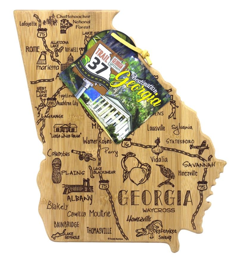 Destination Georgia Cutting & Serving Board - 3