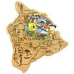 Destination Hawaii Big Island Cutting & Serving Board - 2