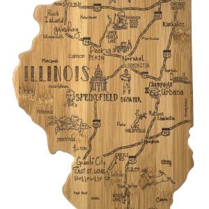 Destination Illinois Cutting & Serving Board