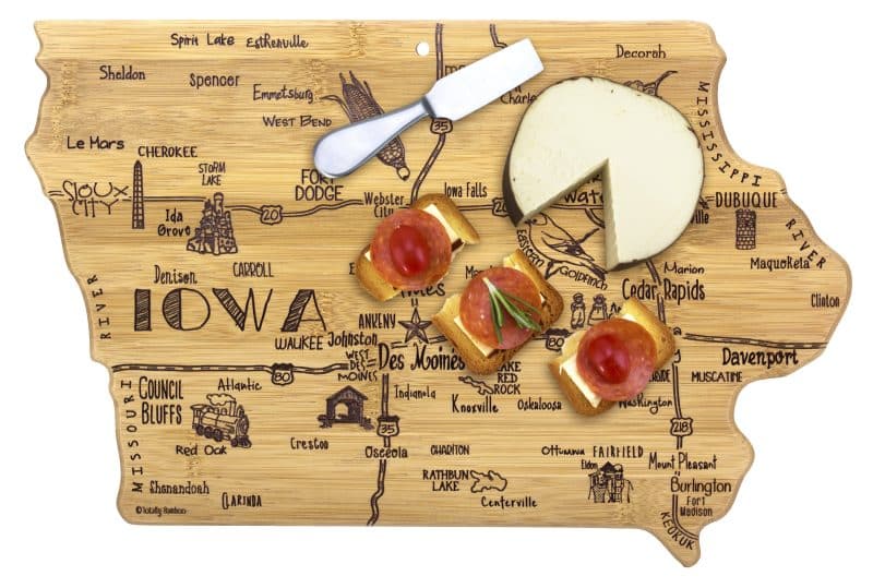 Destination Iowa Cutting & Serving Board - 2