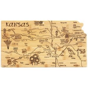Destination Kansas Cutting & Serving Board