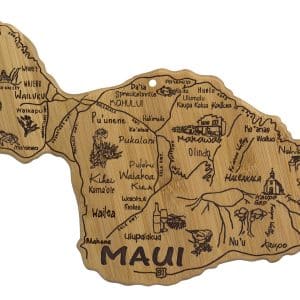 Destination Maui Hawaii Cutting & Serving Board