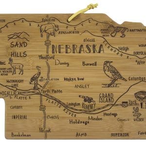 Destination Nebraska Cutting & Serving Board