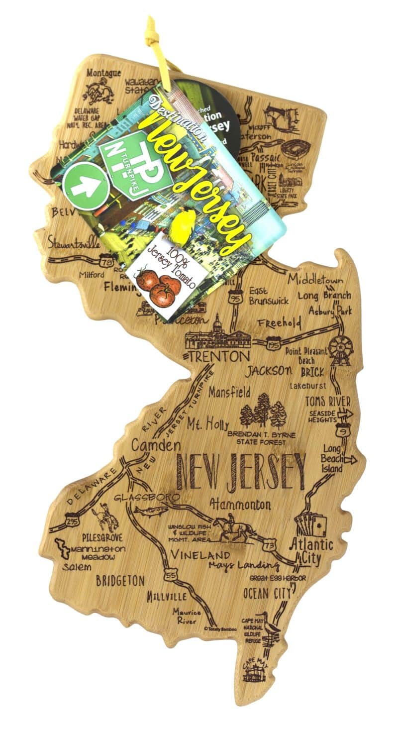 Destination New Jersey Cutting & Serving Board - 3