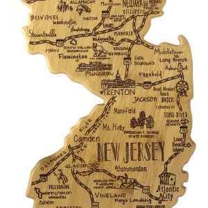 Destination New Jersey Cutting & Serving Board