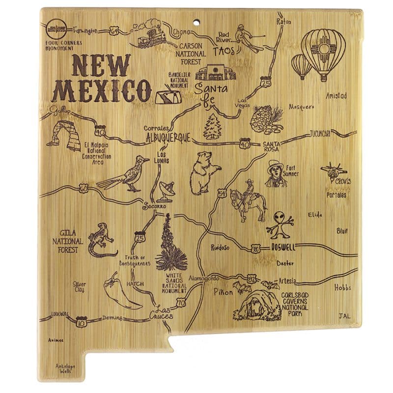 Destination New Mexico Cutting & Serving Board