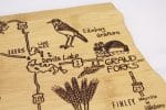 Destination North Dakota Cutting & Serving Board - 2