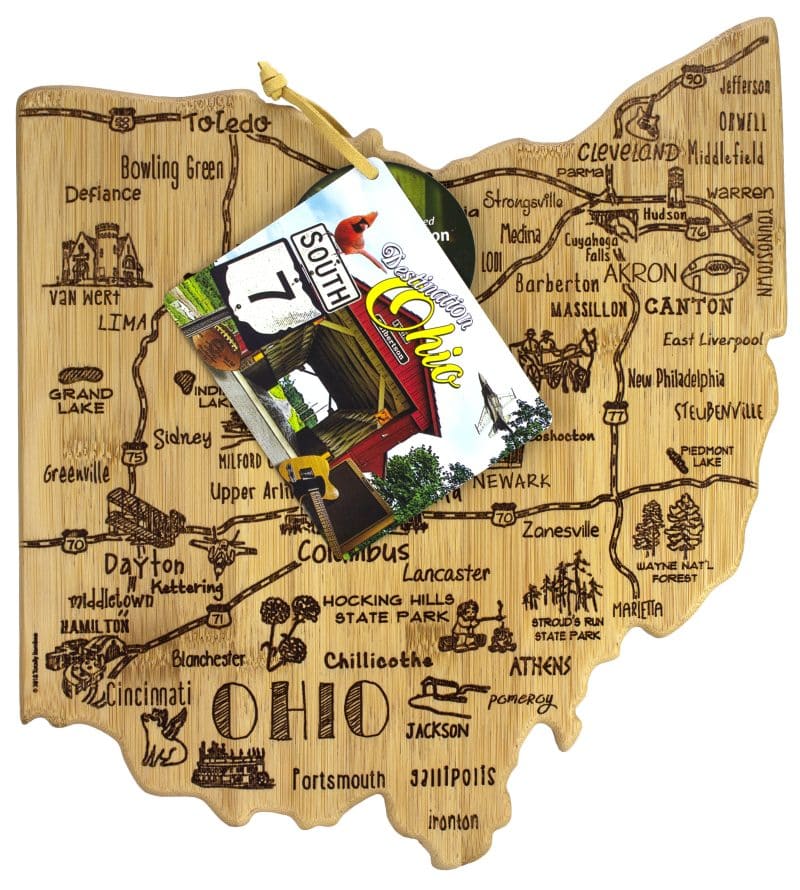 Destination Ohio Cutting & Serving Board - 2