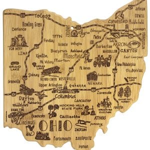 Destination Ohio Cutting & Serving Board