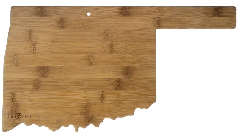 Destination Oklahoma Cutting & Serving Board - 1