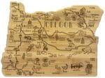 Destination Oregon Cutting & Serving Board