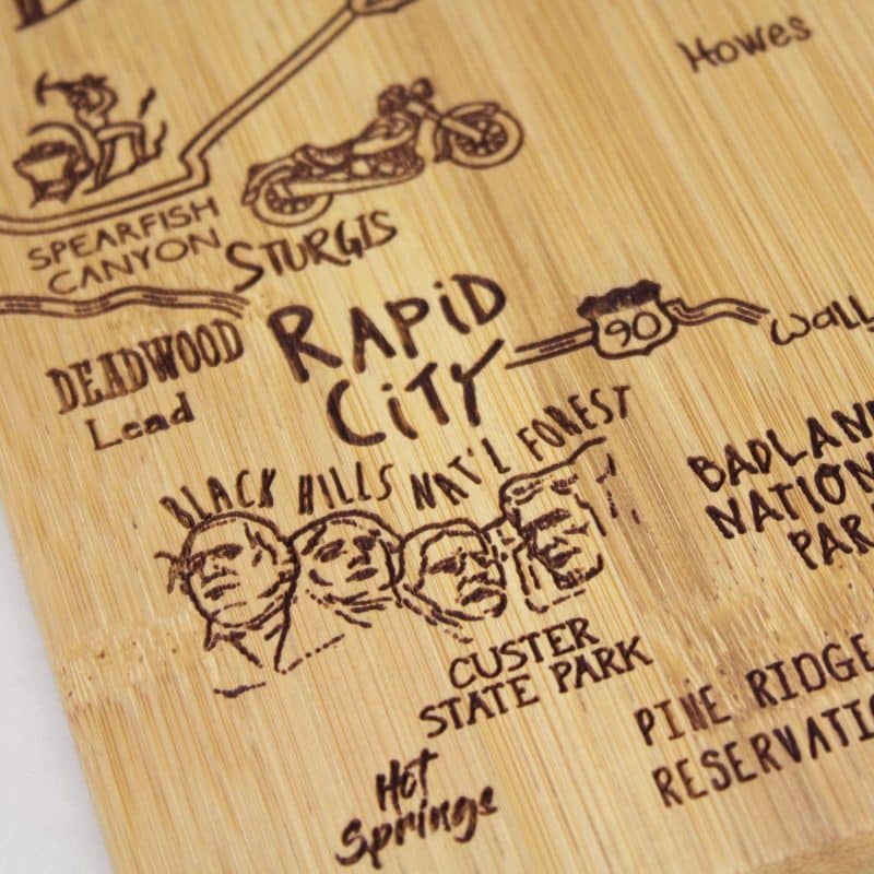 Destination South Dakota Cutting & Serving Board - 3
