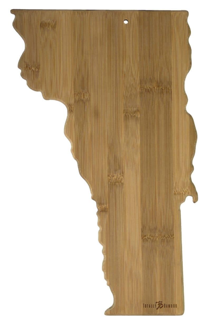Destination Vermont Bamboo Cutting & Serving Board - 1