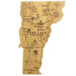 Destination Vermont Bamboo Cutting & Serving Board