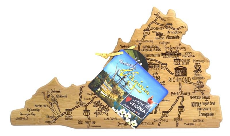 Destination Virginia Cutting & Serving Board - 2