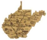 Destination West Virginia Cutting & Serving Board
