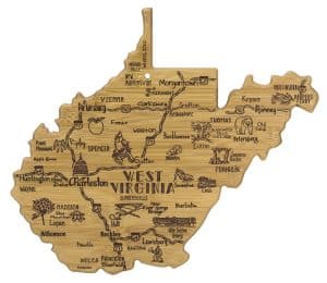 Destination West Virginia Cutting & Serving Board
