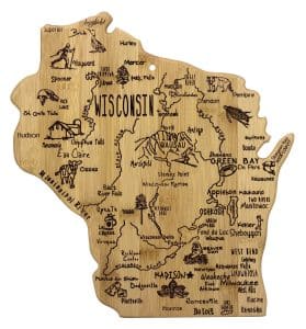 Destination Wisconsin Cutting & Serving Board
