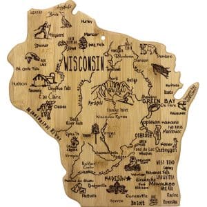 Destination Wisconsin Cutting & Serving Board