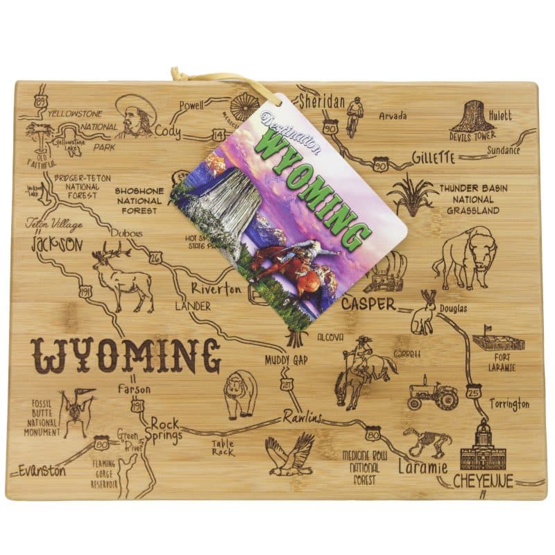 Destination Wyoming Cutting & Serving Board - 2
