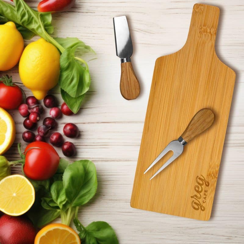 Handy Bamboo Charcuterie Set - 2