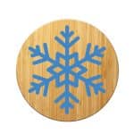 Holiday Snowflake Cutting and Serving Board - 1