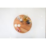 La Cuisine Lazy Susan Revolving Tray - Wood - 4