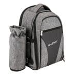 Wine & Picnic Cooler Backpack for Four + Fleece Blanket - 2