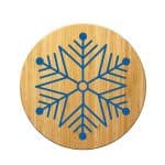 Winter Snowflake Cutting and Serving Board - 1